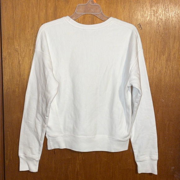 •CHAMPION•NWOT WHITE REVERSE WEAVE CREW NECK SWEATESHIRT SIZE SMALL - Picture 3 of 8